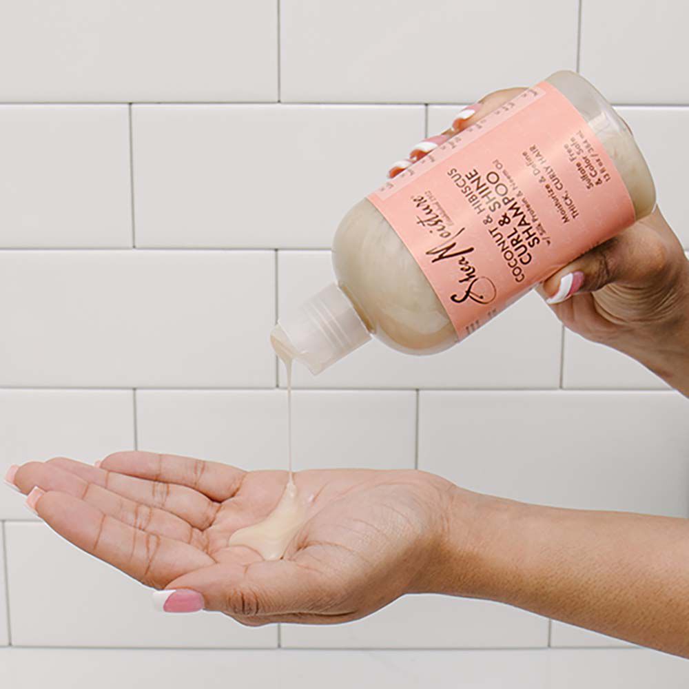 Coconut Hibiscus Curl Shine Shampoo Sulfate Free SheaMoisture